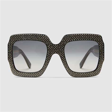 gucci rhinestone sunglasses